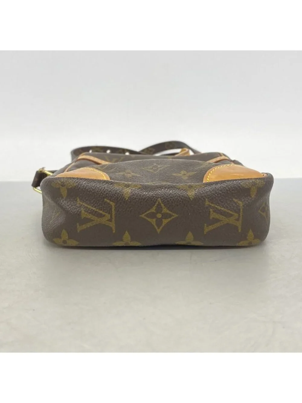 Louis Vuitton Shoulder Bag Monogram Danube Brown